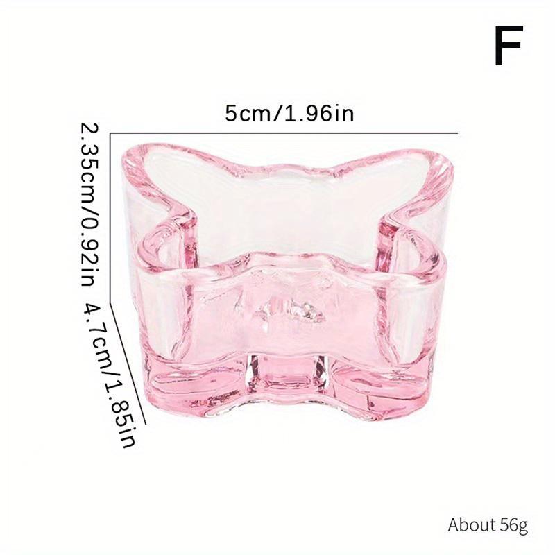 

2 шт. Хрустальная стеклянная акриловая чашка для ногтей, цветная чашка для мытья кистей, чаша, подставка для чашки, оборудование, инструменты для нейл-арта без крышки F-2pc