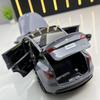 Premium 1:24 Diecast Tesla Model Y Electric SUV/Sedan Alloy Pull-Back Car Model - Red