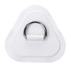 1Pc Surfboard Dinghy Boat Pvc Patch With Stainless Steel Triangle D Ring Patch Inflatable Boat Patch Canoe Deck Rigging Sup