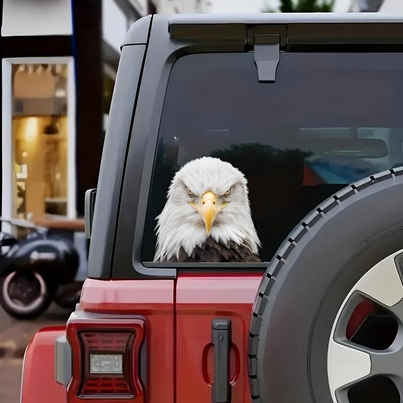 Weißkopfseeadler Vinyl-Aufkleber Perfekt für Auto-Fenster Kratzfeste Auto-Aufkleber für Schubladen Fenster-Tassen Laptops Wände