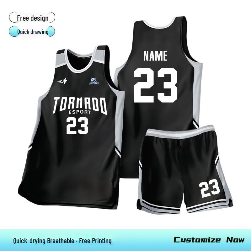 Men's Custom American Style Basketball Jersey Set