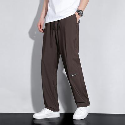 Herren Hochelastische Jogginghose Übergröße Gym Jogger Laufen Schnelltrocknende Sporthose Herrenbekleidung