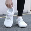Barfußschuhe für Herren, Freizeitschuhe mit breiter Handfläche, breiter Kopf, Sportschuhe für Damen, weiße Freizeitschuhe für Yoga und Fitness, große Größe