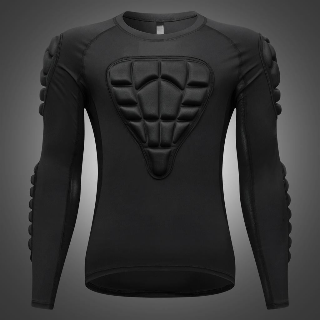 Motorcycle Armor Jacket EVA Foam Protection Chest Breathable Skin friendly for Protection in Riding Rugby Football and
