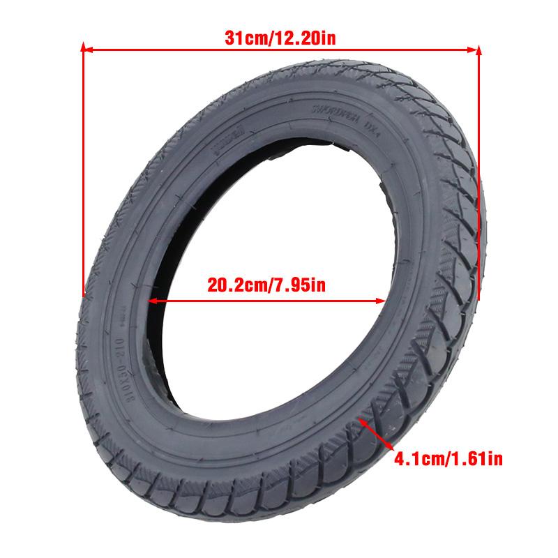 111x11-111 Inner and Outer Tires for Fish Diving D111HL Electric Wheelchair Rear Wheel 11 Inch Pneumatic
