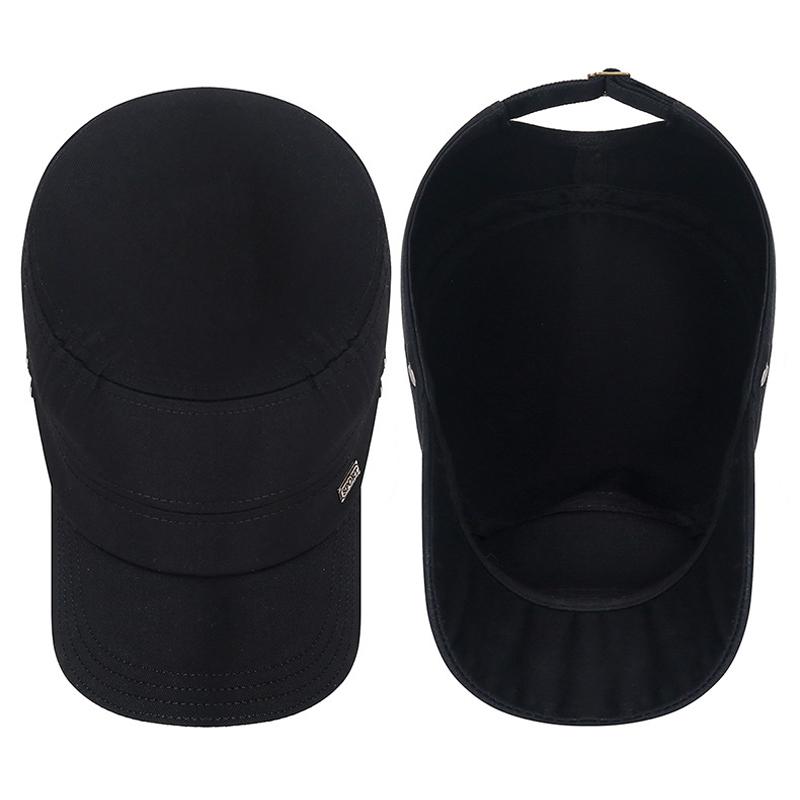 Men's Spring Autumn Flat Cap Outdoor Sports Embroidered Cap