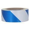 5cmx30m Reflective Safety Warning Tape Blue White Striped Hazard Marking Tape Safety Strips