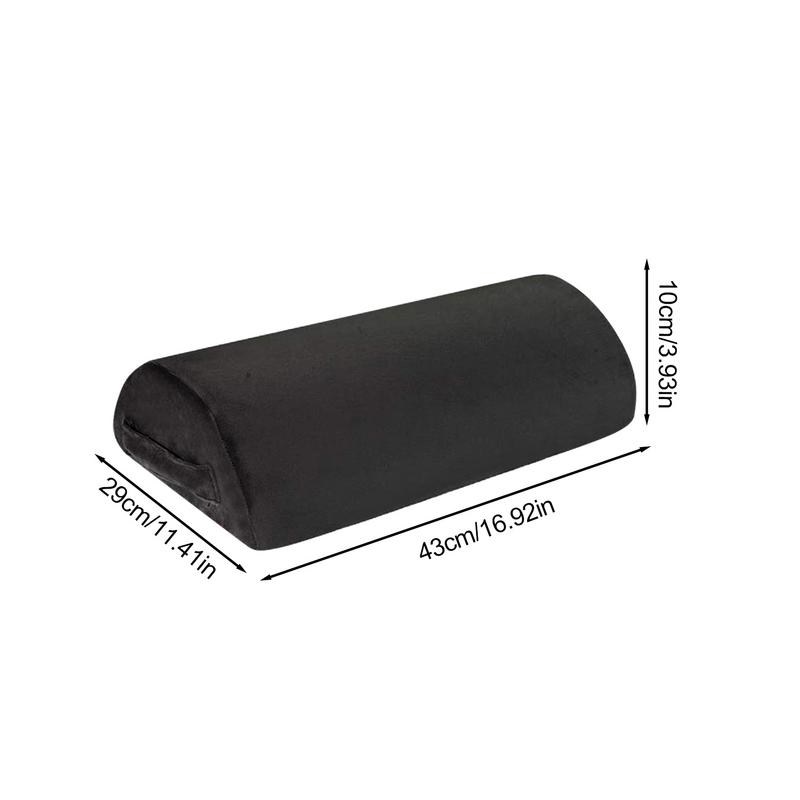 Adjustable Foot Rest Under Desk Soft And Breathable Memory Foam Foot Stool Extendable Height Strong Support Footrest Pillow For