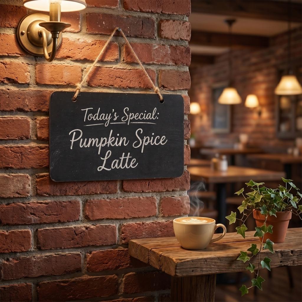 Hanging Chalkboard Sign with Rope Small Blackboard Message Board for Cafe Restaurant Menu Display and Home Decoration