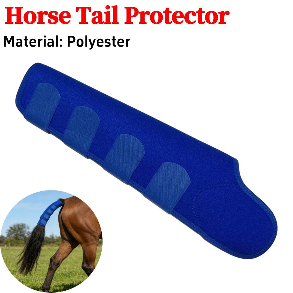Ponytail Protective Cover Prevent Flies Mosquito Bites Tail Storage Horses Durable Polyester Beauty Bag Horse Grooming Supplies