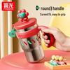 Fuguang 700ml Insulated Tumbler with Straw and Handle