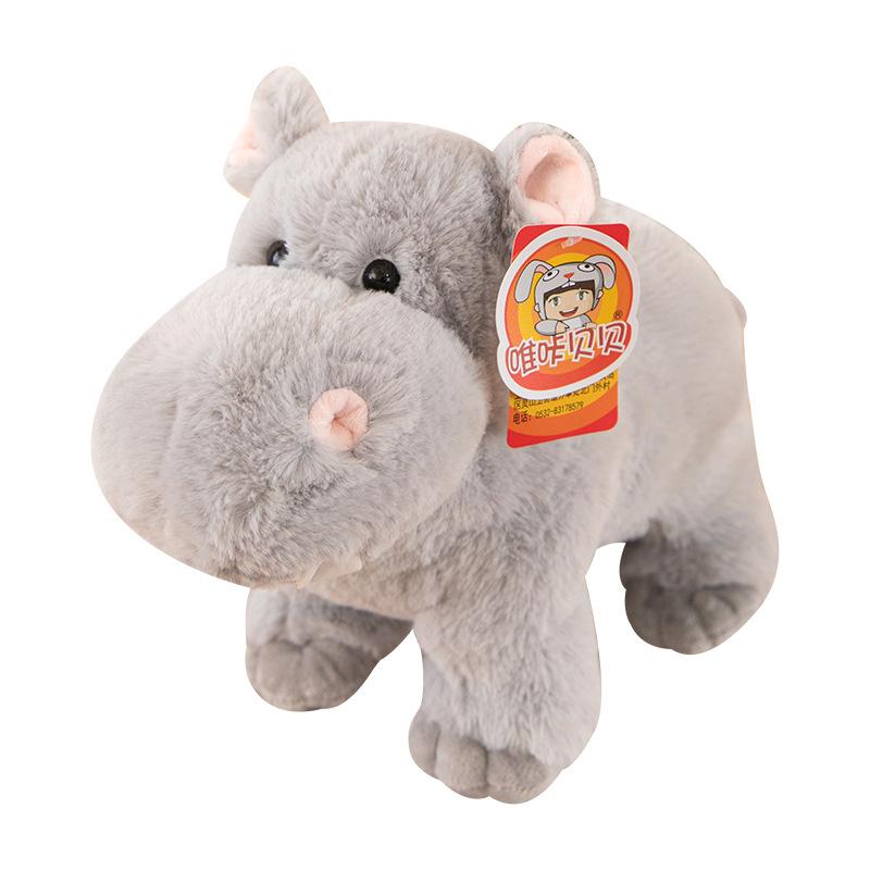 Cute Hippo Animal Plush Doll Toy Healing Cute Gift Companionship Soothing Girlfriend Gifts For Girls
