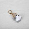 Cute Wool Crochet Corgi Keychain Bag Decor Woven Key Ring Knitted Dog Pendant  Gift for Friends