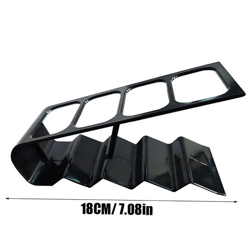 Four-Hole Air Conditioner Tv Remote Control Bracket 4-Grid Storage Rack Tv Air Conditioner Remote Control Bracket
