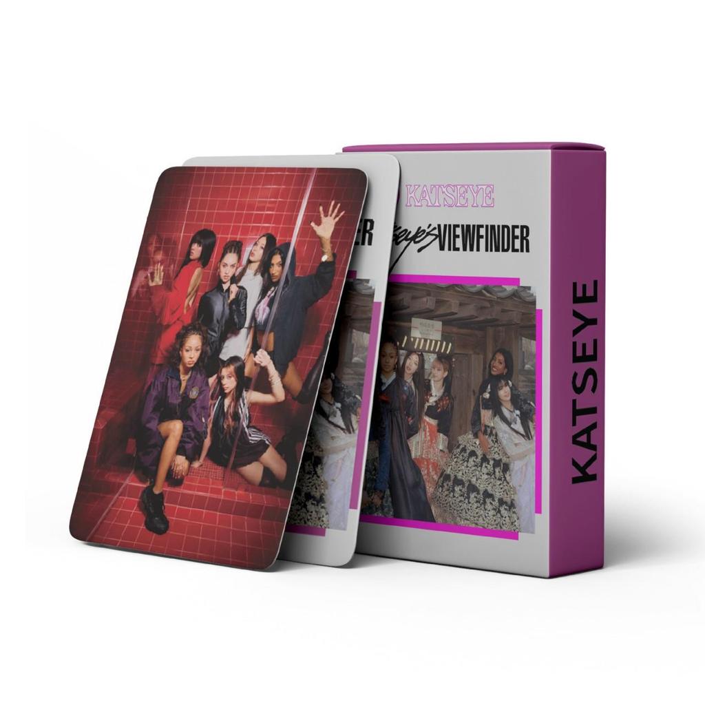 In Stock: 55 KATSEYE Photocards - Sophia, Megan, Daniela LOMO Card Self-Printed Merchandise.