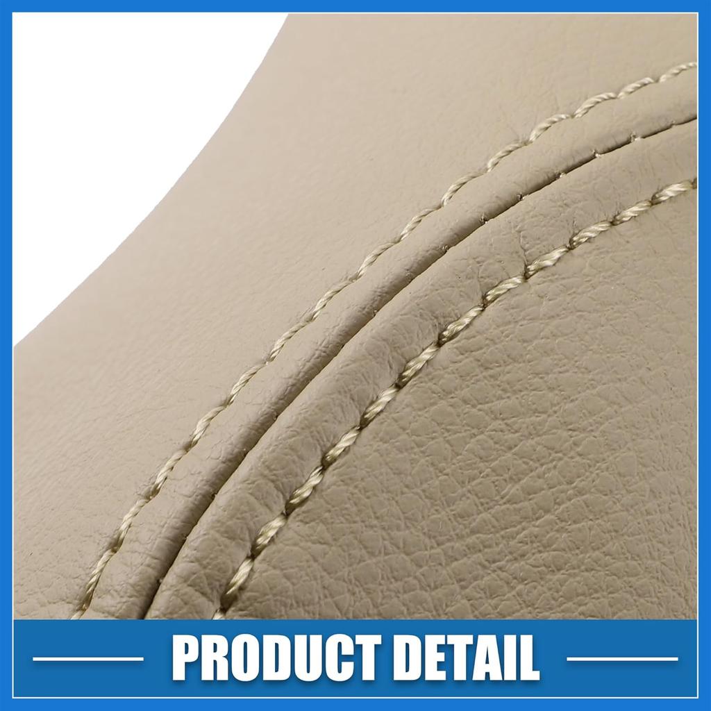 Car Rear Door Panel Armrest Cover Interior Door Trims for Honda Pilot 2009-2015 Beige 1 Pair Auto Accessories