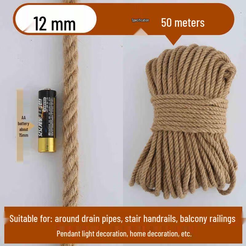 Gureide Multi-Purpose Jute Hemp Rope