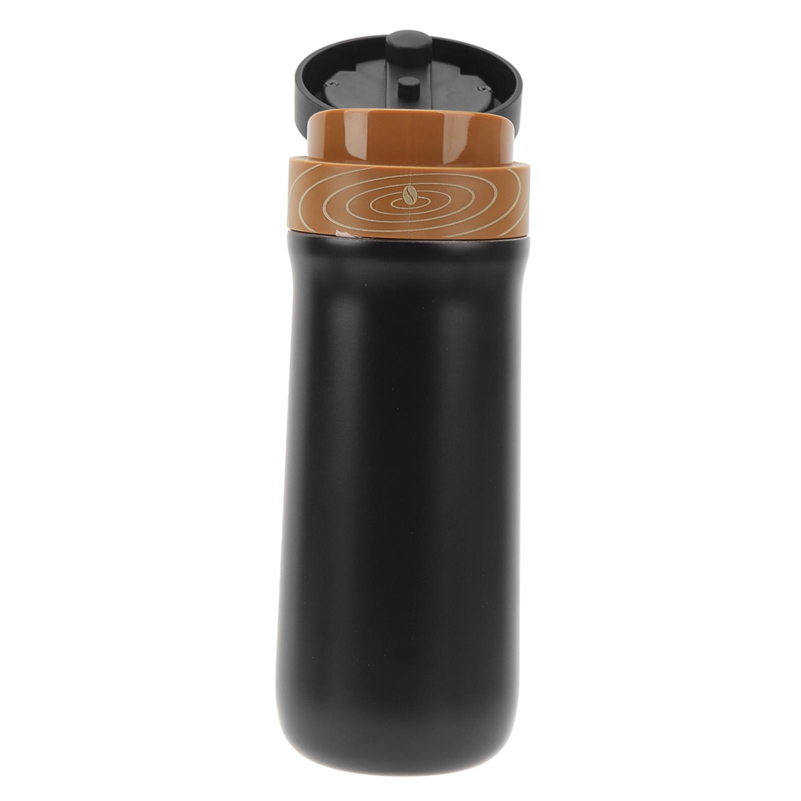 French Press Coffee Maker Travel Portable Double Walled Stainless Steel Insulated Mug