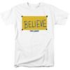 Popfunk Klassisches Ted Lasso Ted Lasso Believe Schild Unisex Erwachsenen T-Shirt