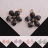 10Pcs/Set Enamel Alloy Flower  Charms Pendant Jewelry Findings Diy Craft Making