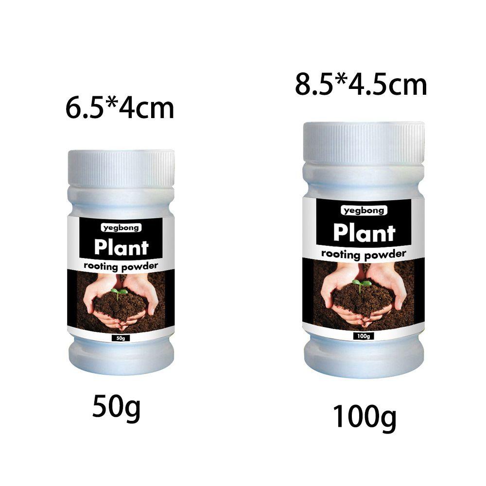 Quick Rooting Powder Fast Plant Flower Rooting Powder Quick Growth Transplant Fertilizer for Improve Flowering Cutting Survival