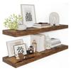 In-Stock Multi-Layer Floating Wall Shelf Rack for Living Room, Bedroom, Bathroom, or Kitchen Storage