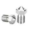 3D Printer Nozzle Stainless Extrude Head Firm Printer Thread Removable Filament Nozzle