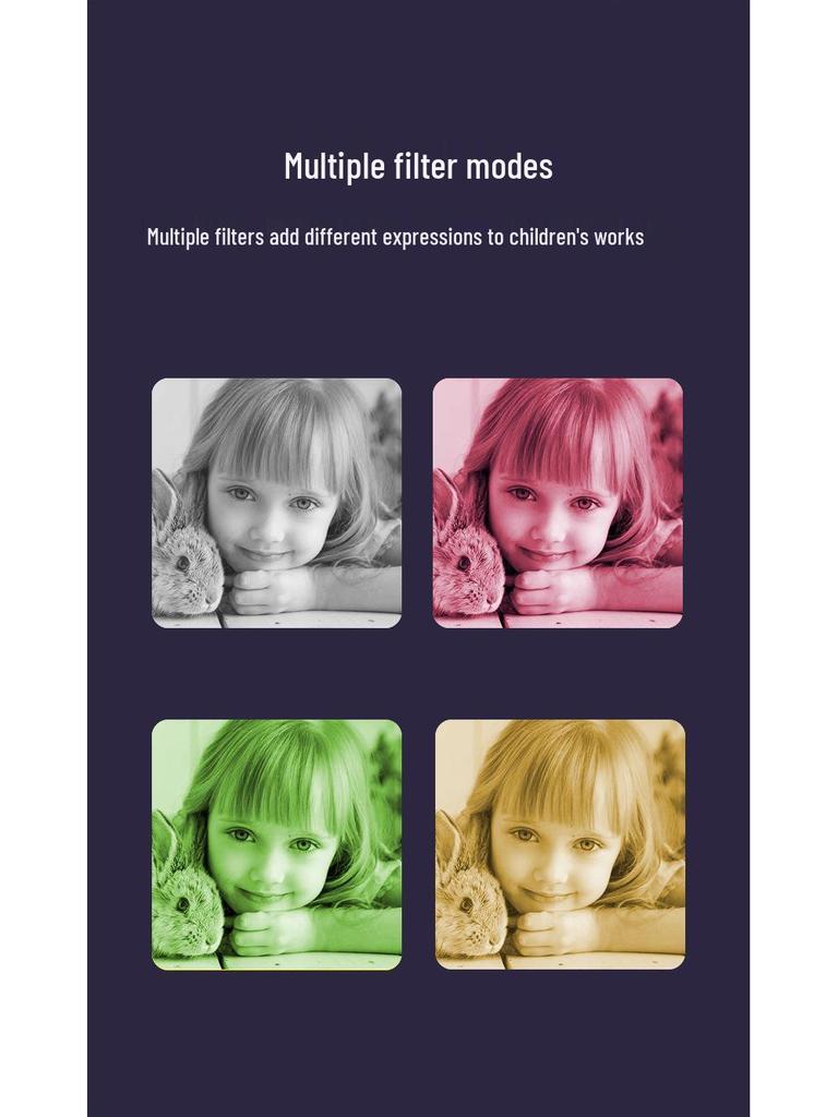 HD Міні Дволінзова Дитяча Камера - Компактна Дзеркальна Іграшка для Подарунків Дітям