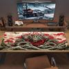 Dragon Art Color Mouse Pad Large Gaming Table Cushion Non-slip Laptop Tablet Big Mousepad XXL Mat Mini PC Playmat With Lock edge