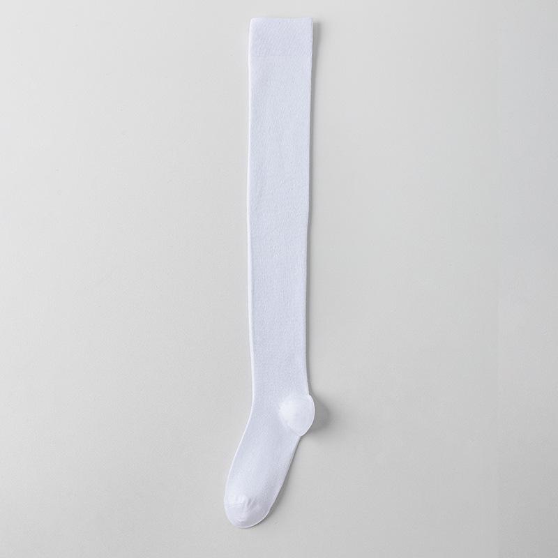 Women's Black Over-the-Knee Compression Socks - Slimming, Thin, Summer, Spring, Autumn