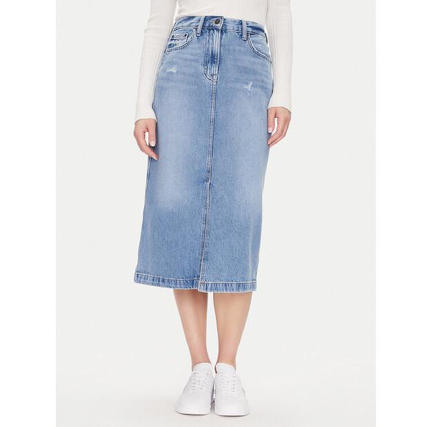 Юбка джинсовая Tommy Jeans Claire Midi Skirt EU 24