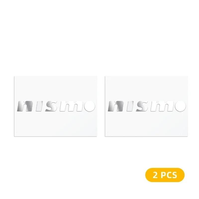 

2/5/10pcs 3D Metal Car Emblem Sticker Decor Badge Decal Interior Styling For Nissan Nismo Tiida Teana GTR Juke Versa Almera