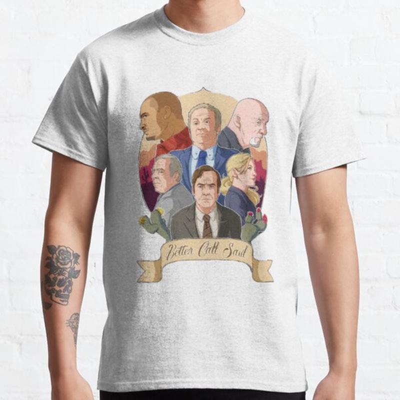 Better Call Saul 3D T-Shirt Hamlin Hamlin Mcgill Goodman Drama Legal TV Lässige Streetwear T-Shirts