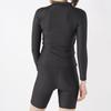 Fitness Top and Bottom Long Half Body Sizes Size 9 [FILA] Swimsuit, Set, Sleeve, Zip, Separate, Simple, Coverage, 5-17, 3132845, Women's,