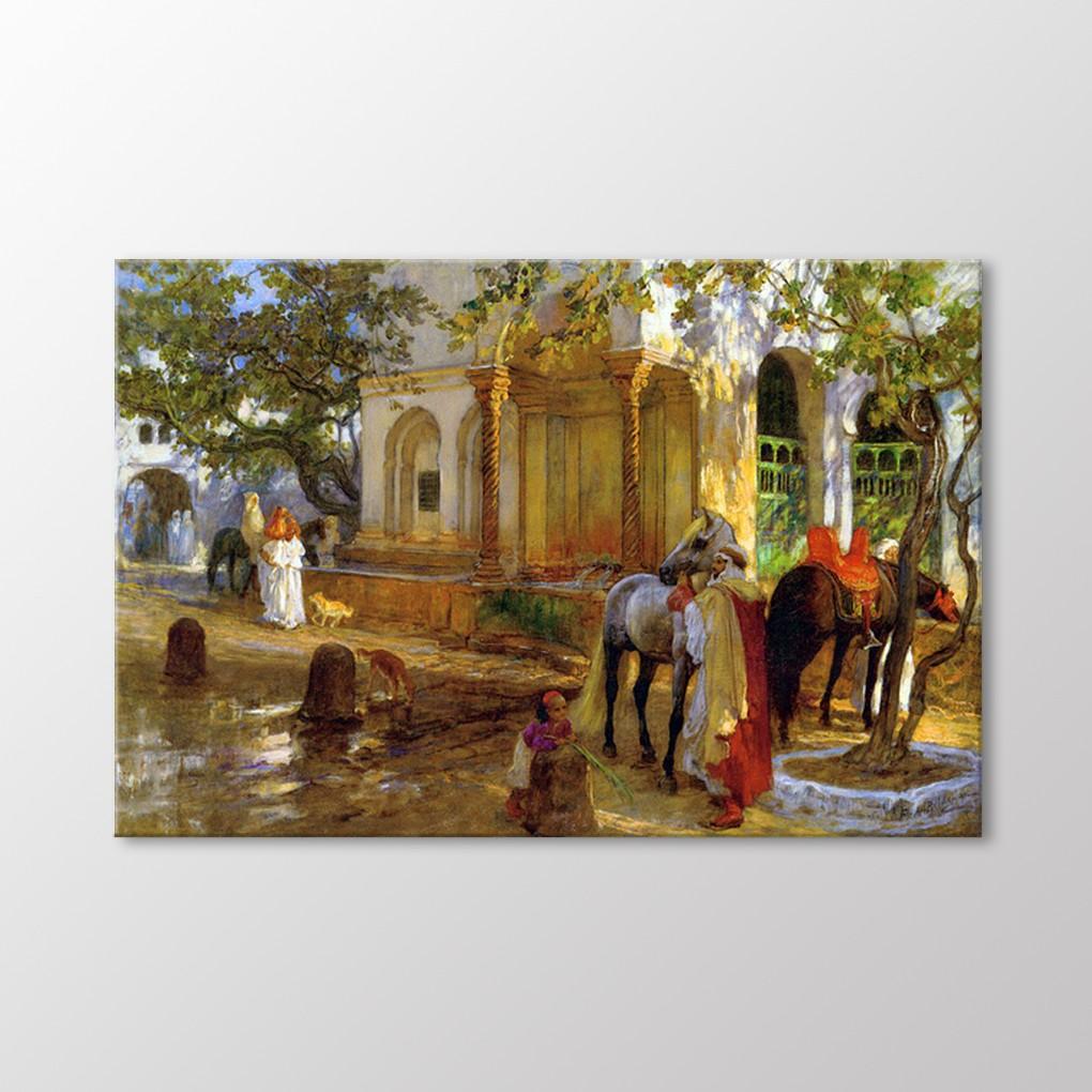 

Картина у фонтана