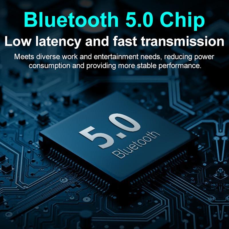 2-in-1 Kabellose Bluetooth 5.0 Faltbare Tastatur Abnehmbarer Lederständer Touch Tragbare Tastatur für Tablet/Telefon/PC Touch