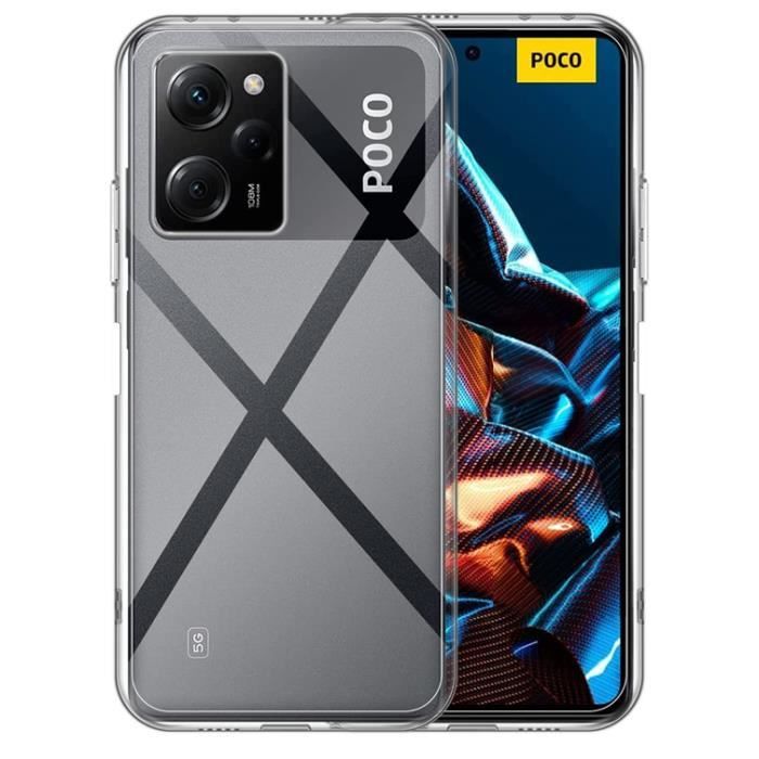 Coque - Phonillico® - Xiaomi Poco X5 PRO 5G - Silicone Gel TPU - Ultra Mince - Transparent