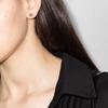 Tory Burch Classic Logo Earrings With Diamonds Women earrings Gold 53422-783