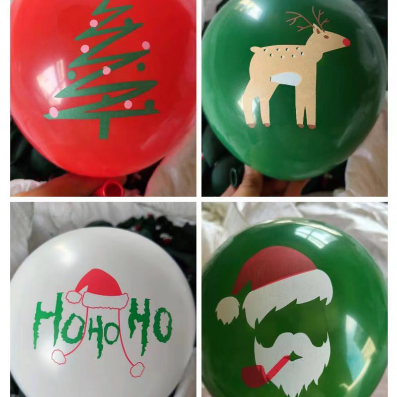 Assorted Christmas Party Balloons