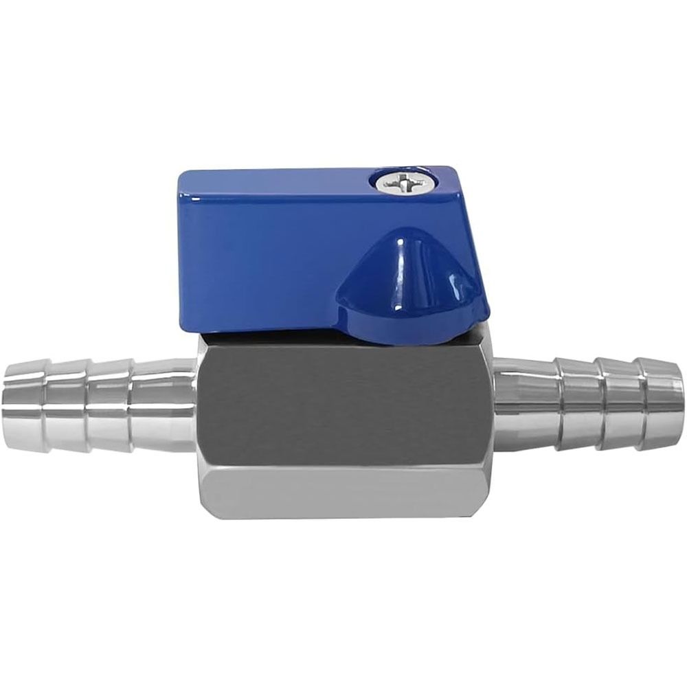 Mini Barb Ball Valve 3/8" Mini Ball Valves High Pressure Resistant Ball Valve Water Gas Fuel
