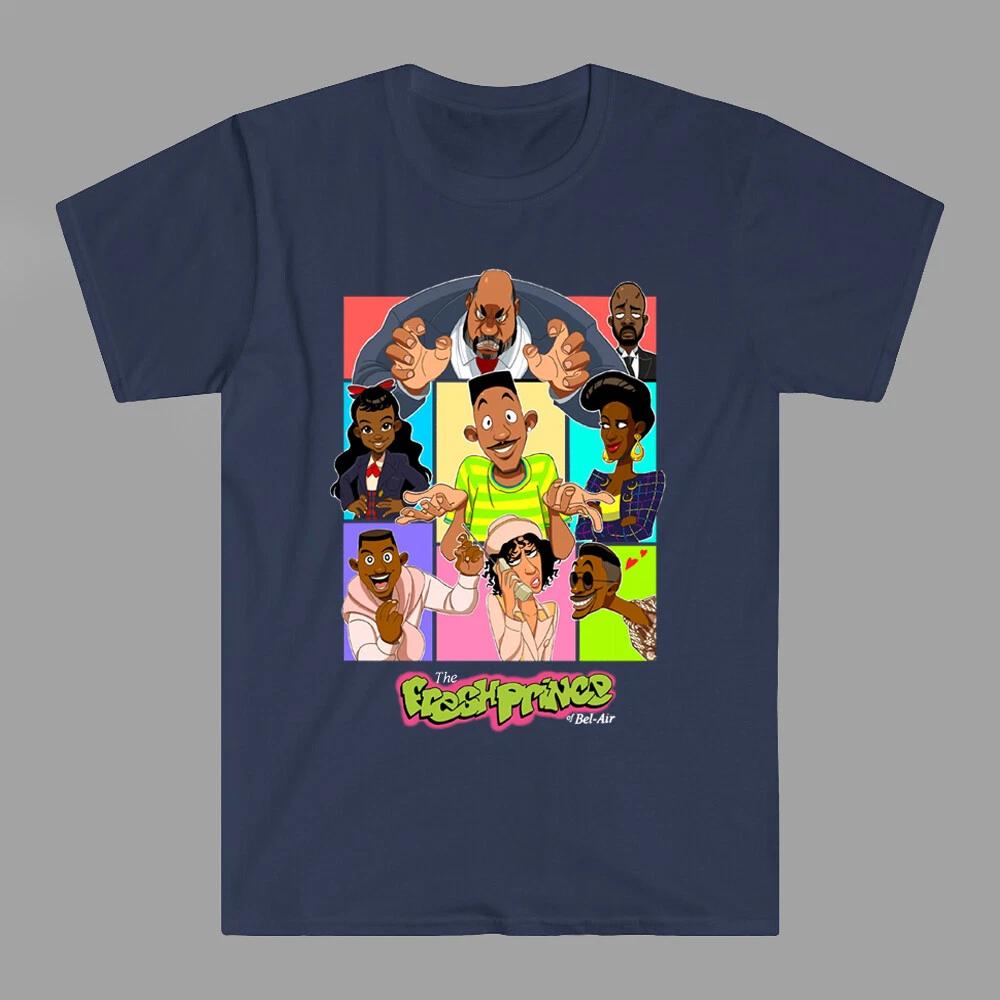 The Fresh Prince of Bel Air Tv Show Men s Navy Size S-3XL 2XL
