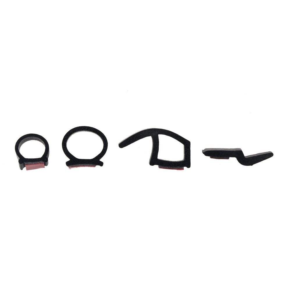 Insulation Z shaped Trim D Z P Type Car Weatherstrip Sealants Car Door Seal Strip Auto Rubber Seal