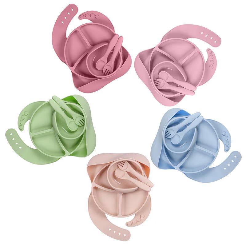 Minana Baby Silicone Feeding Set