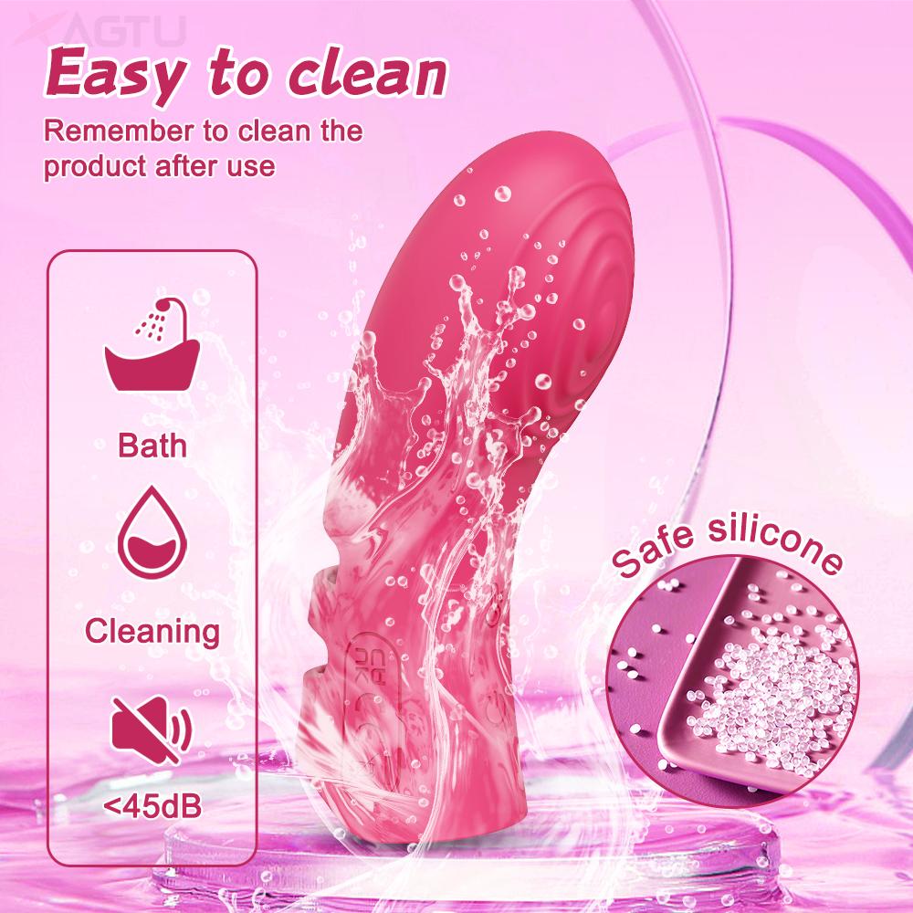 Adult Toys Finger Vibrator for Women Couple Clitoris Masturbation Tools Vibration Penetration Vagina Stimulator Dildo Vibrator