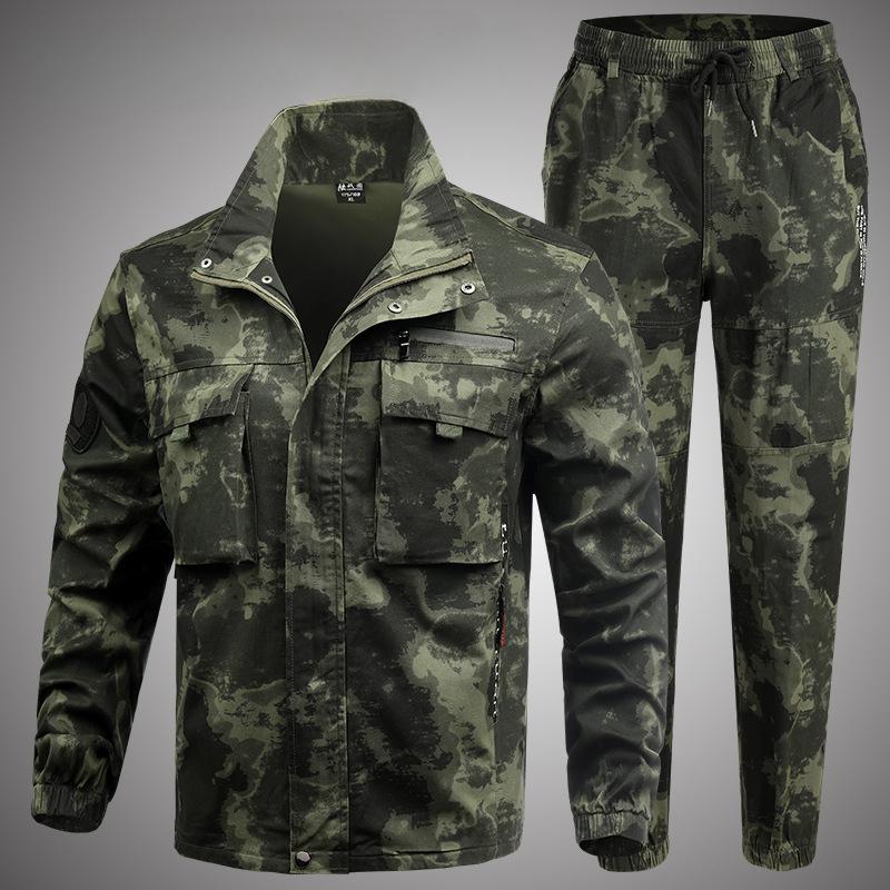 Clothing Spring and Autumn Thin Outdoor Sports Leisure Multi-pocket Strong Men's Suit Welding Work Clothes