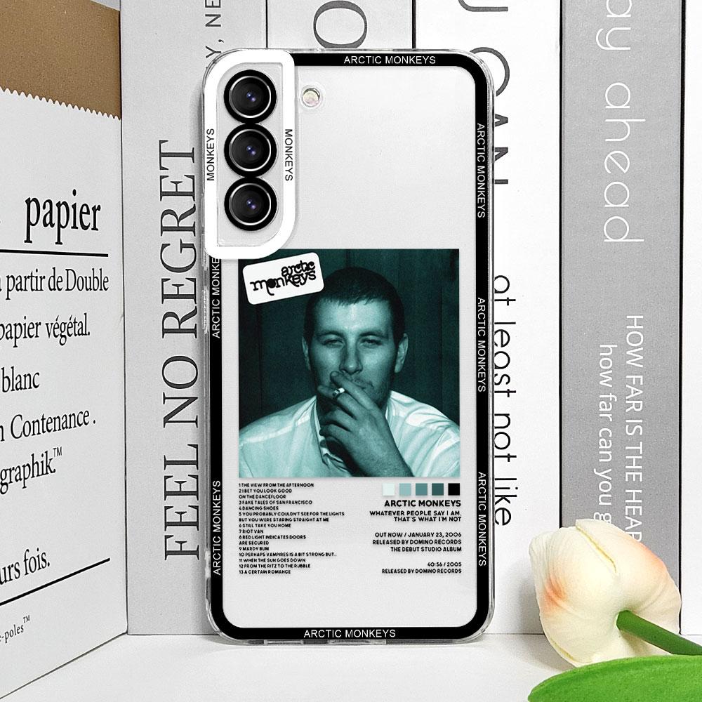 

Fashion Arctic Monkeys Phone Case for Samsung Galaxy S21 FE S22 S23 S24 S25 Ultra Clear Soft Covers for Samsung S22 Plus Fundas Samsung S23