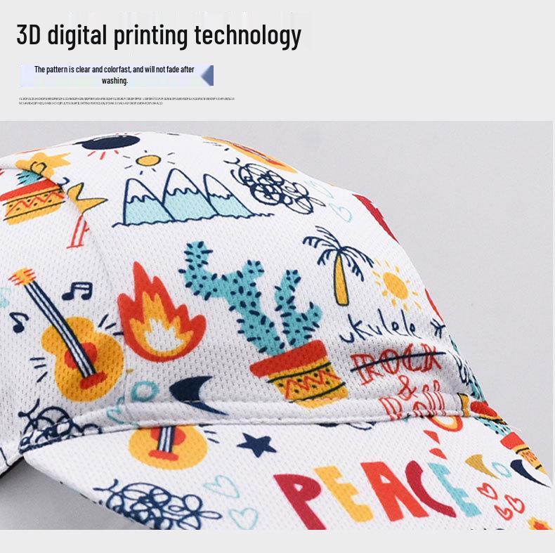 Breathable Mesh Cycling Cap - Sunshade, Versatile, Classic Trend, Lightweight Sports Hat