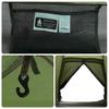 Dome Camping Tent for 2 Persons Olive Green Waterproof