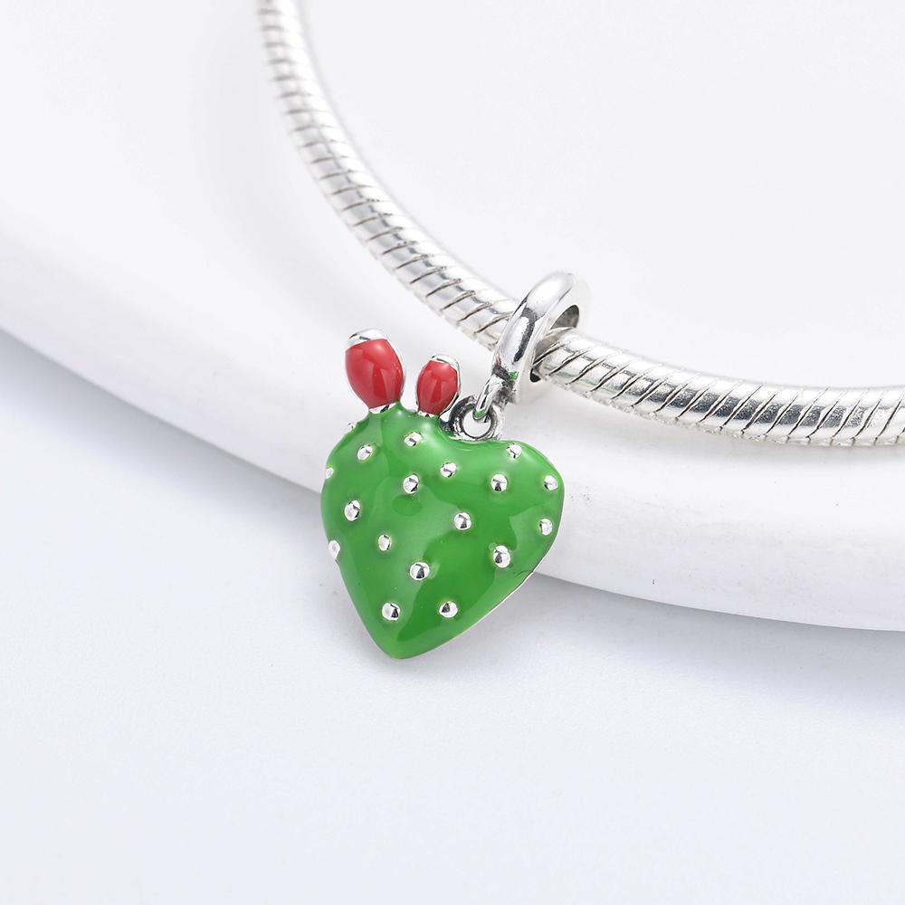 New Copper Colorful Fruit Birthday Cake Milk Burger Chili Pendant Charm Bead Fit For Original Bracelet Diy Women'S Jewelry