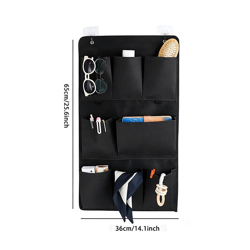 1PCS Wall Door Hanging Storage Bag Makeup Organizer Felt Insert Bag Sundries Storage Pouches For Keys Cosmetics Jewelry